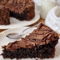 עוגת שוקולד שקדים וקוקוס